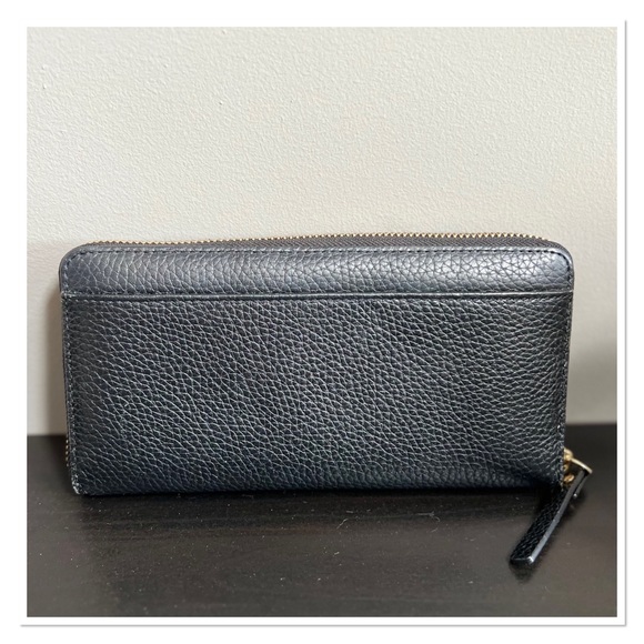 KATE SPADE Black Leather Continental Wallet - Picture 2 of 8